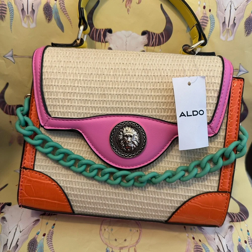 Aldo Goulhburn Satchel 10x 8x 3x NWT - Picture 1 of 11